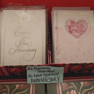 62 ANNIVERSARY Cards Popular Greetings Cards & Env